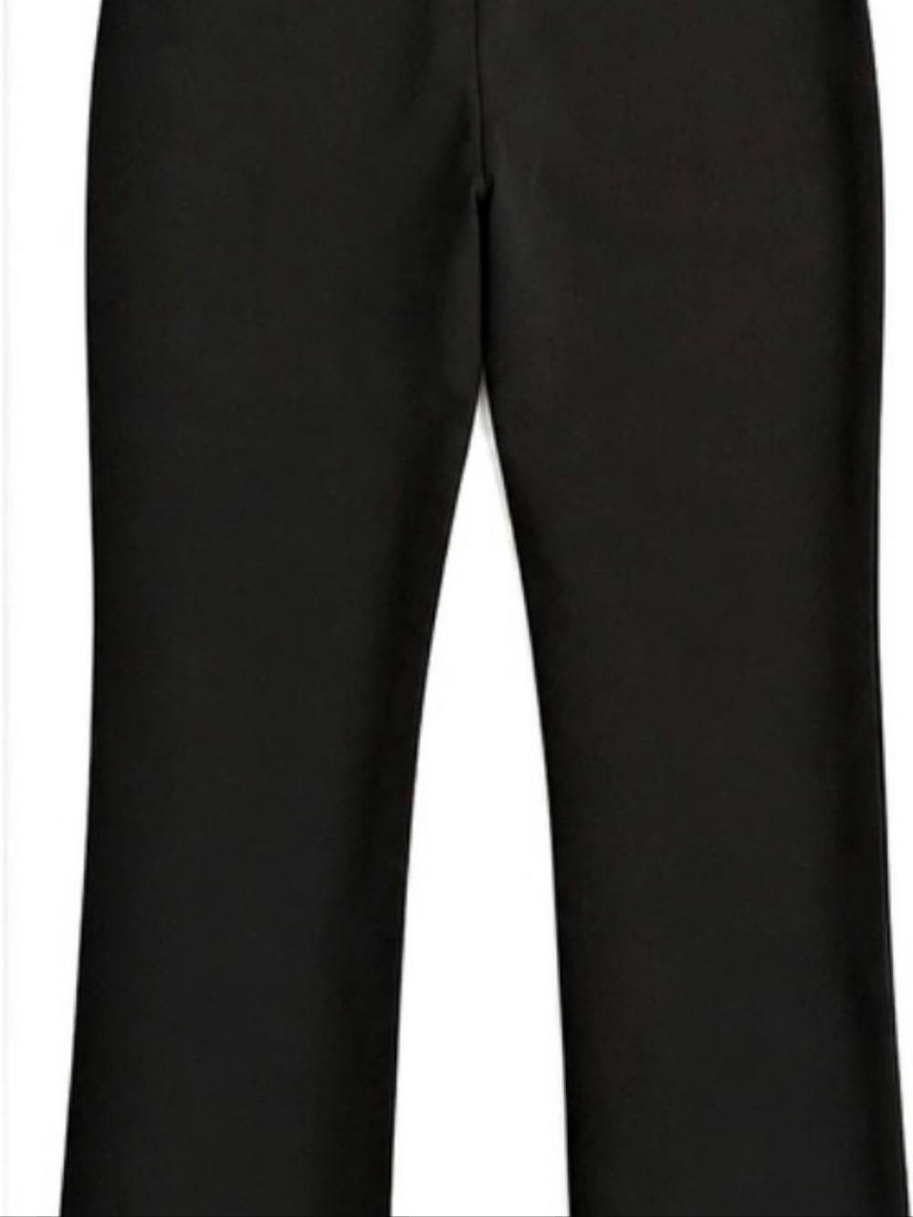 Michael Kors Women's Large Black Pull On Straight Leg Dress Pants L